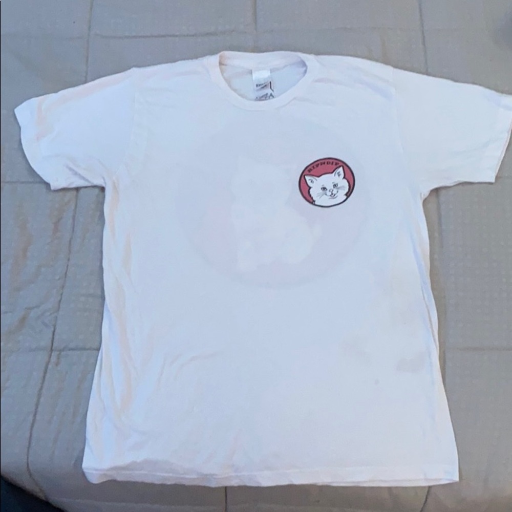 Stop being a pussy white tee shirt.
